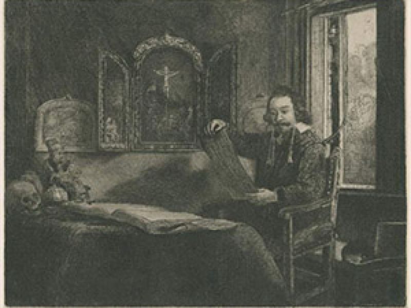 Highlight image for Degas, Desboutin and Rembrandt: parallels in prints